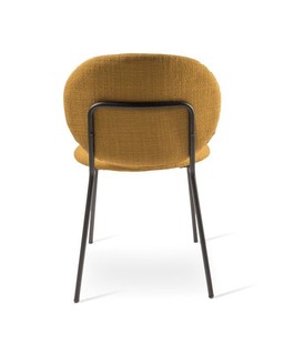 Pols Potten Chair Simply Fabric Smooth - Ochre--8