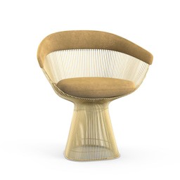 Knoll Platner Arm Chair - Gold - Circa, Camel--10