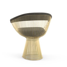 Knoll Platner Arm Chair - Gold - Circa, Charcoal--11