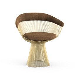 Knoll Platner Arm Chair - Gold - Circa, Taupe--21