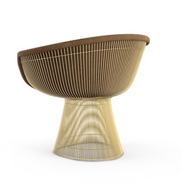 Knoll Platner Lounge Chair - Gold - Circa, Taupe--22