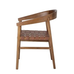 Bloomingville Vitus Chair Brown Mindi Wood--3