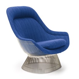 Knoll Platner Easy Chair - Dynamic, Lapis--0