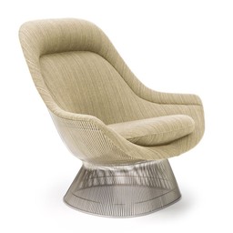 Knoll Platner Easy Chair - Dynamic, Oat--1