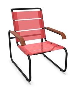 Thonet S 35 N Thonet All Seasons | Freischwinger- ThonetProtect warmgrau (TS 3005), Gewebe schwarz--2