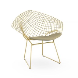 Knoll Bertoia Diamond Chair - Gold - Journey, Beach--34