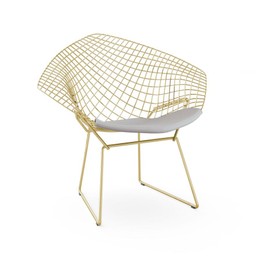 Knoll Bertoia Diamond Chair - Gold - Journey, Jingle--38