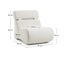 Kave Home CLUB - Sessel-Beige--30