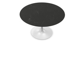  D: 120 x H: 73 cm / Nero Marquina Satinbeschichtet  - Weiß--29