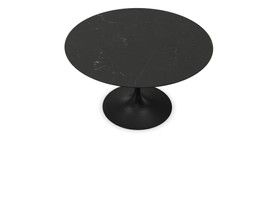  D: 120 x H: 73 cm / Nero Marquina Satinbeschichtet  - Schwarz--30
