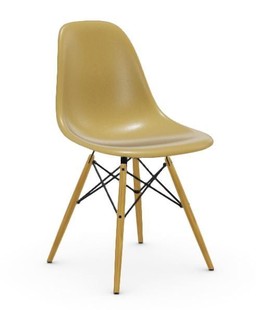 Vitra Eames Fiberglass Side Chair DSW Stuhl  -  Sitzschale: 07 Eames Ochre Light--5