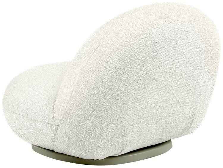 GUBI Pacha Outdoor Lounge Chair - Fully Upholstered - Swivel - Outdoor Lounge Sessel--2
