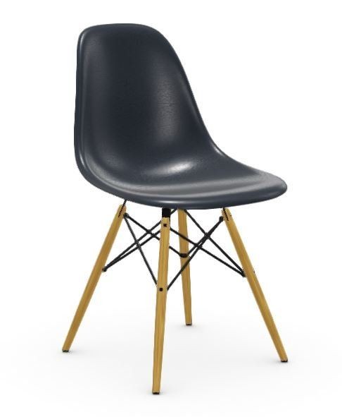 Vitra Eames Fiberglass Side Chair DSW Stuhl  -  Sitzschale: 02 Eames Navy Blue--11