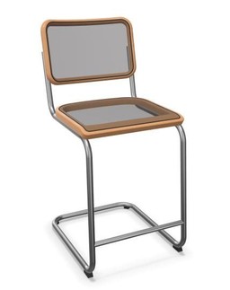 Thonet S 32 NHT | Thekenhocker- Buche natur (TP 17)--0
