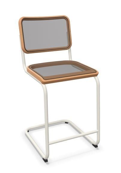 Thonet S 32 NHT | Thekenhocker- Gestell reinweiß (TS 9010) lackiert--10
