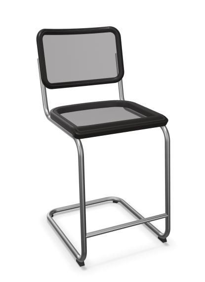 Thonet S 32 NHT | Thekenhocker- Buche mahagoni (TP 34) gebeizt--4