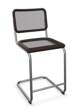 Thonet S 32 NHT | Thekenhocker- Buche dunkelbraun (TP 89) gebeizt--6