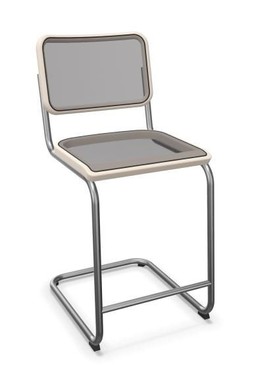 Thonet S 32 NHT | Thekenhocker- Buche weiß (TP 200) lasiert--7