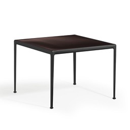 Knoll 1966 Dining Table - Square, 38" x 38" - Porcelain, Dark Bronze - Onyx--1