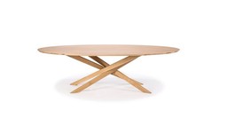 Ethnicraft Oak Mikado Coffee Table - Oval--0