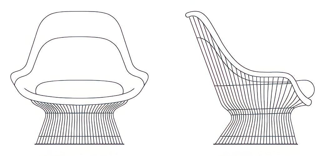 Knoll Platner Easy Chair--9