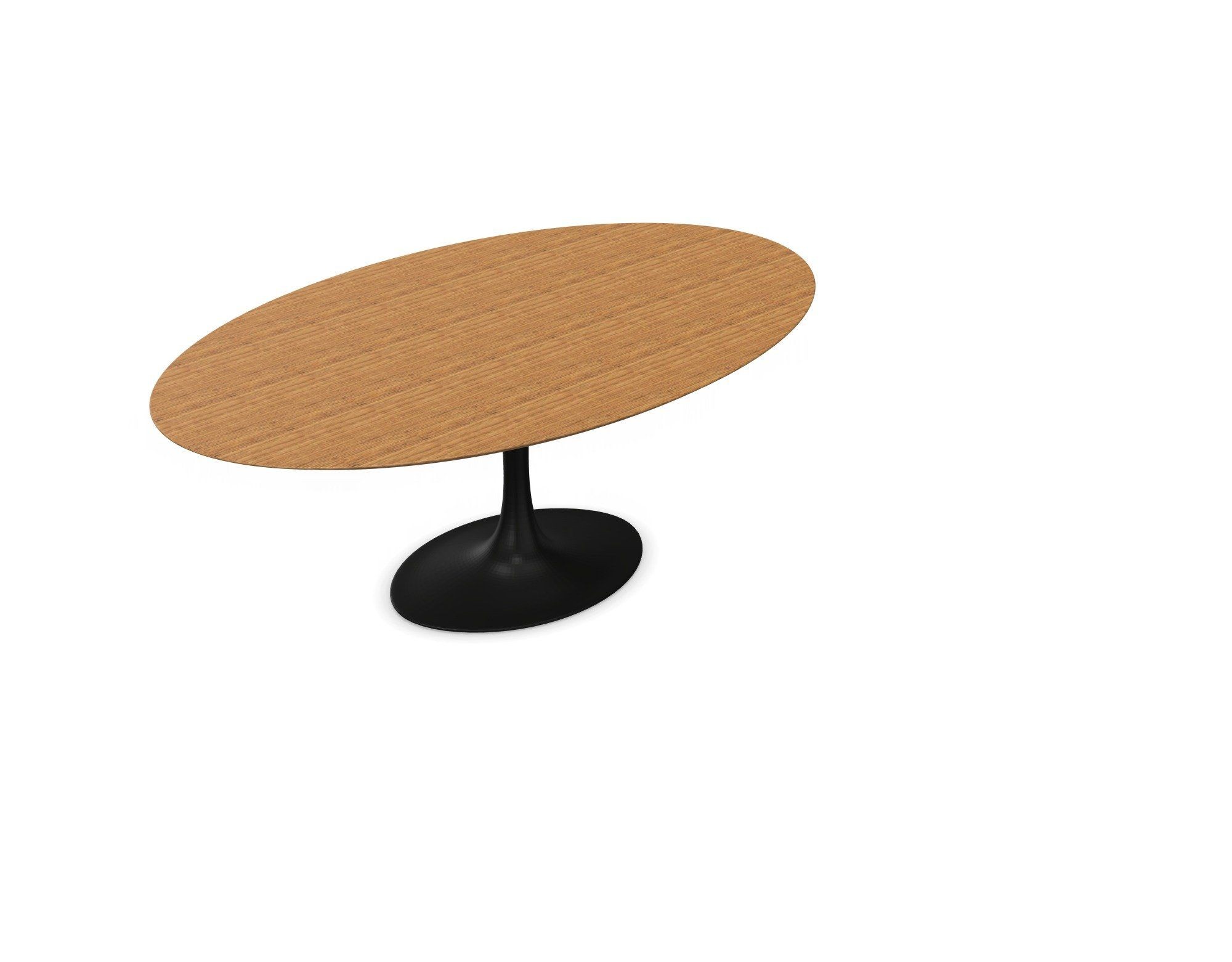 Knoll International Saarinen Tisch Oval - Teak--18