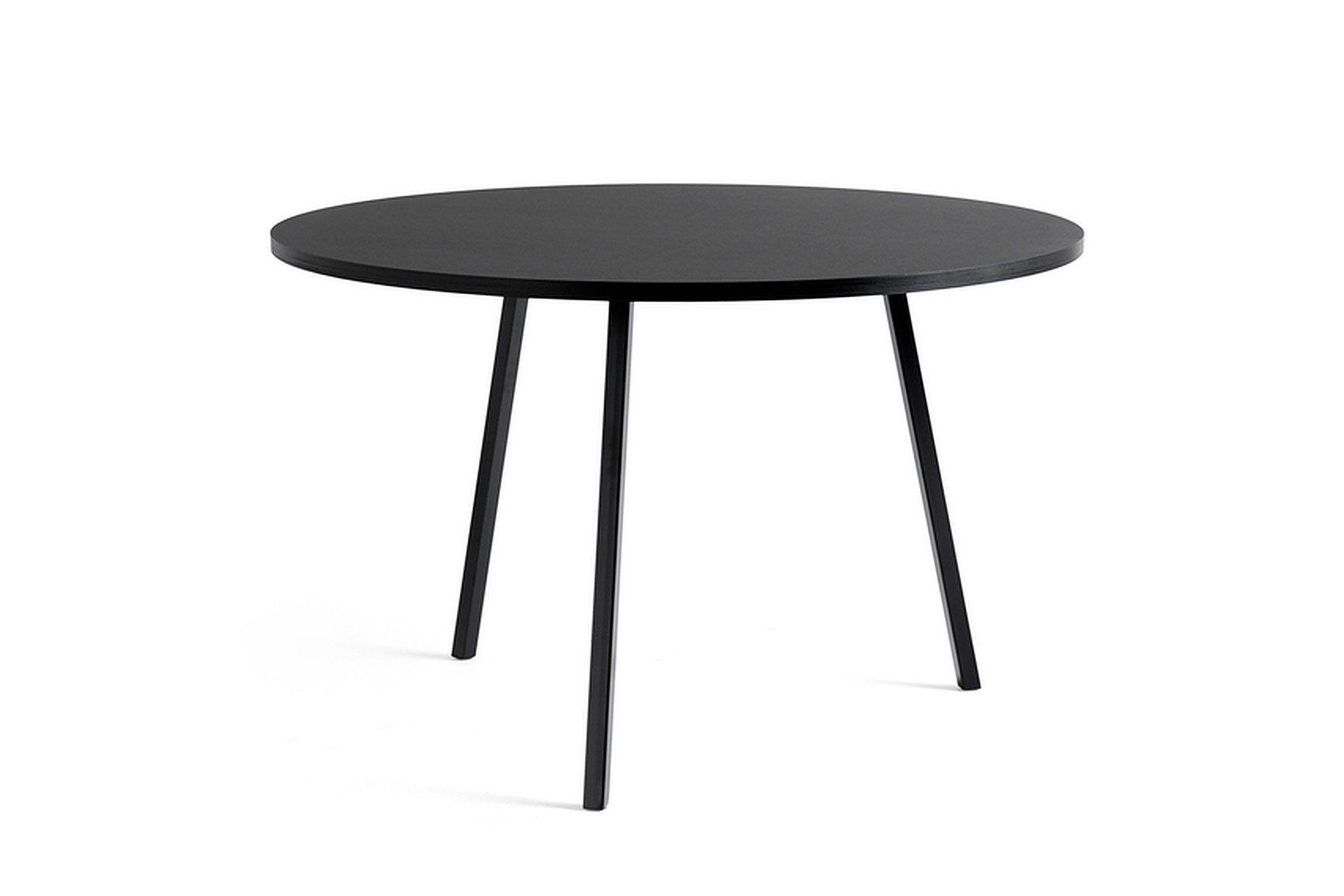 HAY Loop Stand Round Table 120 cm - Schwarz--5
