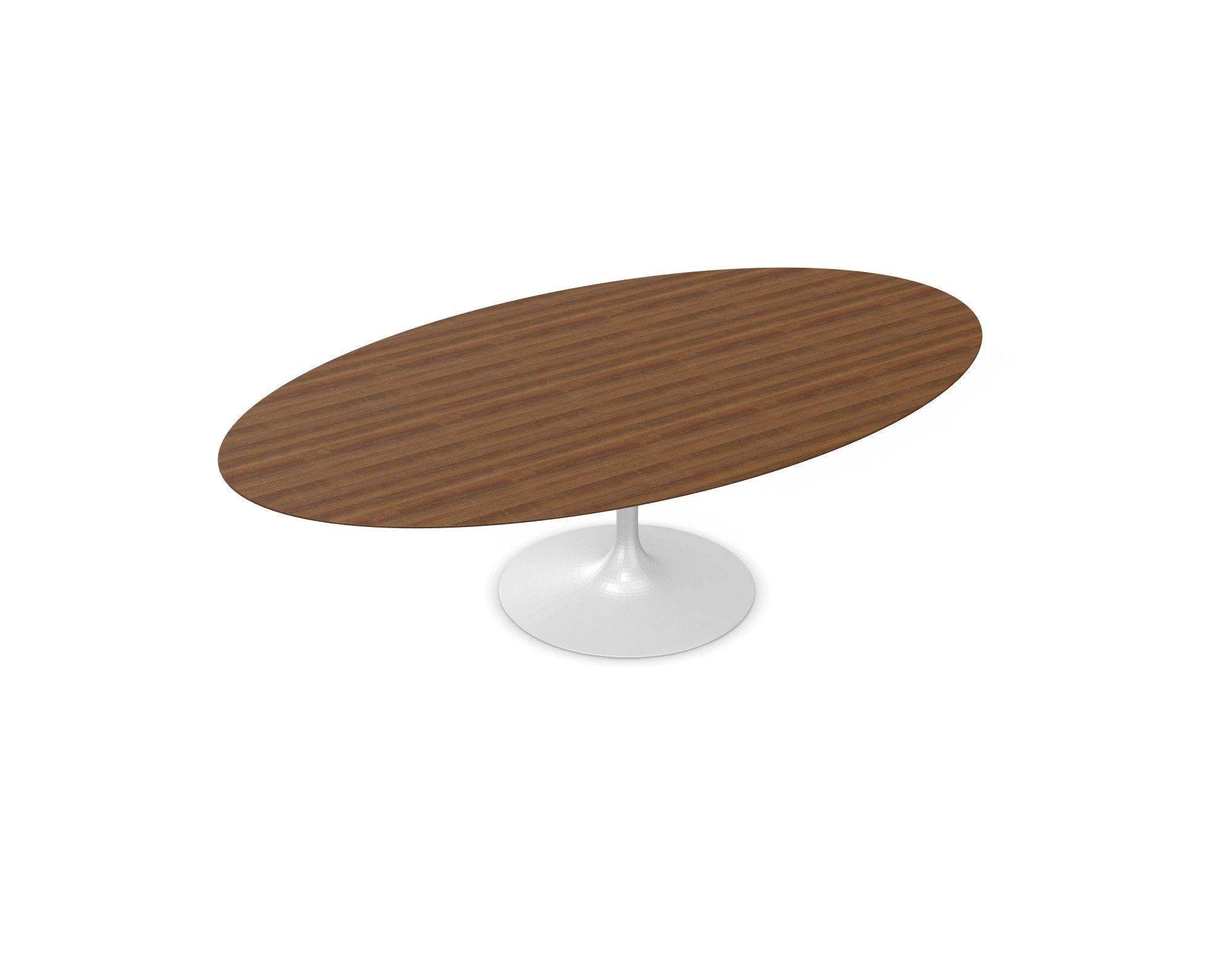 Knoll International Saarinen Tisch Oval - Walnuss--12