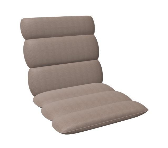 Thonet S 35 N Thonet All Seasons | Freischwinger| Kissenauflage- Stoff taupe--26