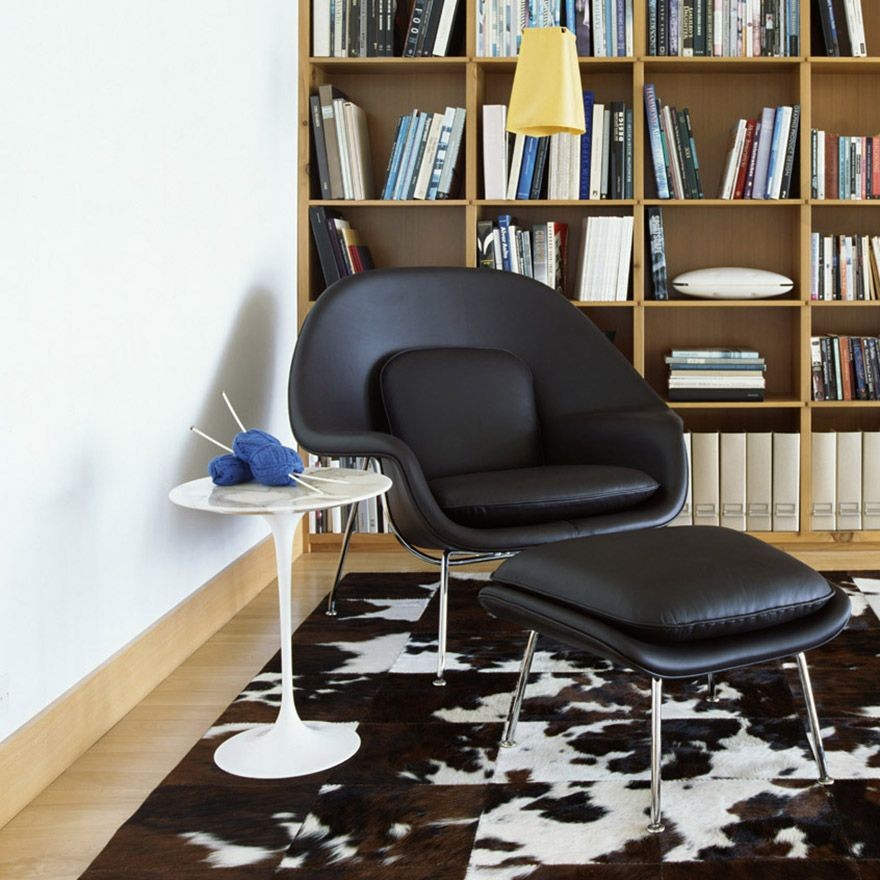 Knoll Womb Chair and Ottoman--24