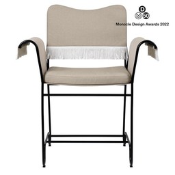 GUBI Tropique Dining Chair - Outdoor Armlehnstuhl - with Fringes - Udine, Limonta (CAL 117 compliant) (12)--2