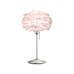 Umage EOS  - Tischleuchte - light rose/brushed steel--9