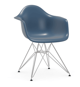 Vitra DAR Eames Plastic Armchair - 83 meerblau - Untergestell 01 glanzchrom--54