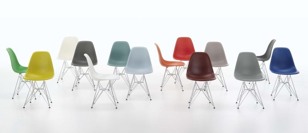 Vitra DSR Eames Plastic Side Chair- neue Farben--6