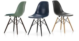 Vitra Eames Fiberglass Side Chair DSW Stuhl--13