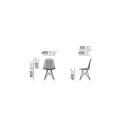 Vitra - Wire Chair DKR - Masse--27
