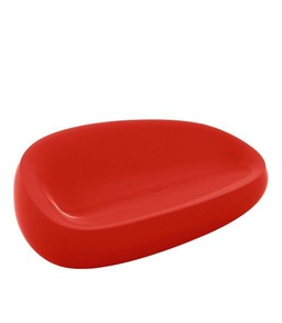 Vondom Stone Sofa - Lacquered Red--25