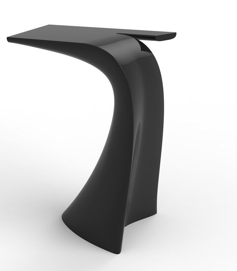 Vondom Wing Bar Table 56x76x100 Lacquered - Black--17