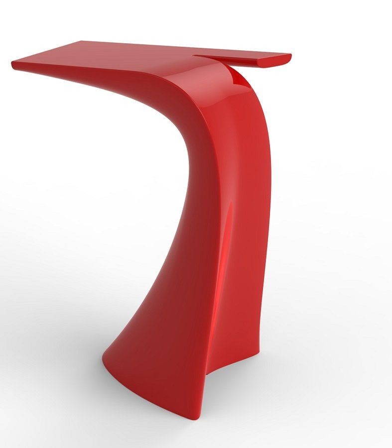 Vondom Wing Bar Table 56x76x100 Lacquered - Red--25