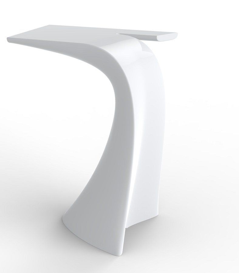Vondom Wing Bar Table 56x76x100 Lacquered - White--28
