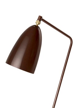 GUBI Gräshoppa Floor Lamp - Stehlampe - Walnut Brown Glossy--5