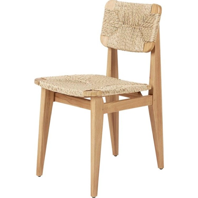 GUBI C-Chair Dining Chair - Outdoor Stuhl ohne Armlehne 