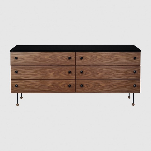 Gubi 62 Dresser - 6 Drawers