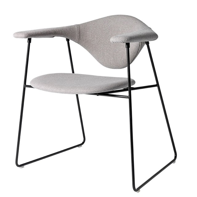 Gubi Masculo Chair Stuhl, Stoffbezug