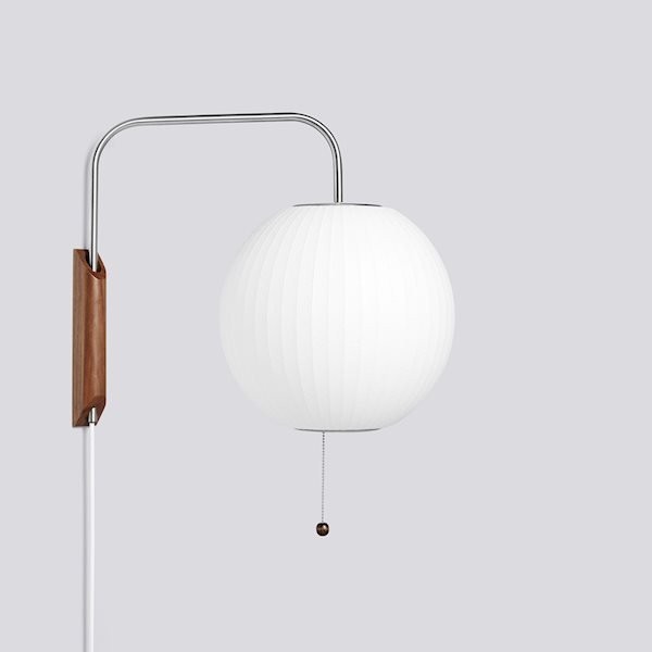 Hay Nelson Ball Wall Sconce Cabled Lamp