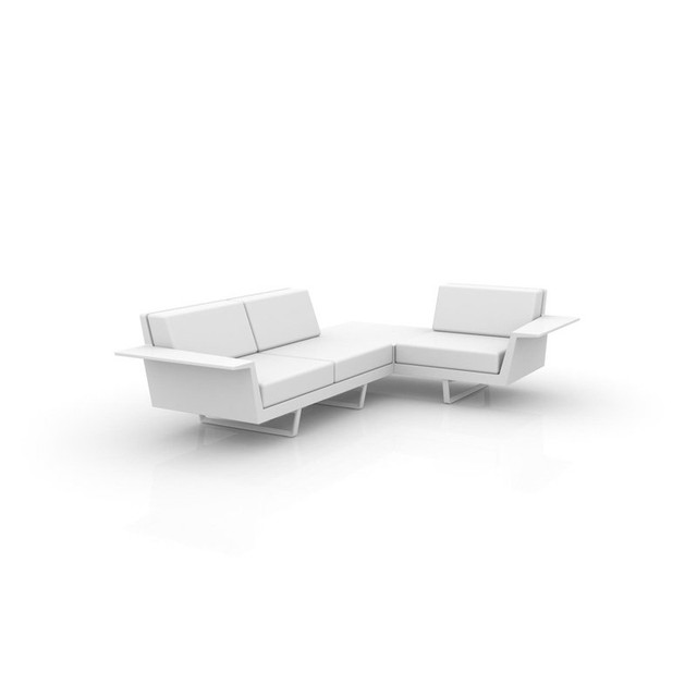 Vondom Delta Corner Sofa 3 Seat Left