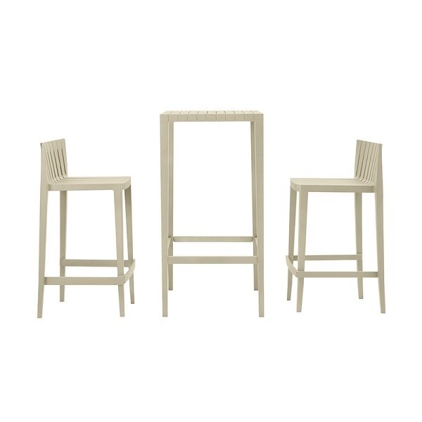 Vondom Spritz set of 2 Bar Stool+1 Bar Table H:87cm