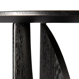 Ethnicraft Geometric Side Table - Oak Black--7
