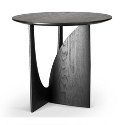 Ethnicraft Geometric Side Table - Oak Black--8