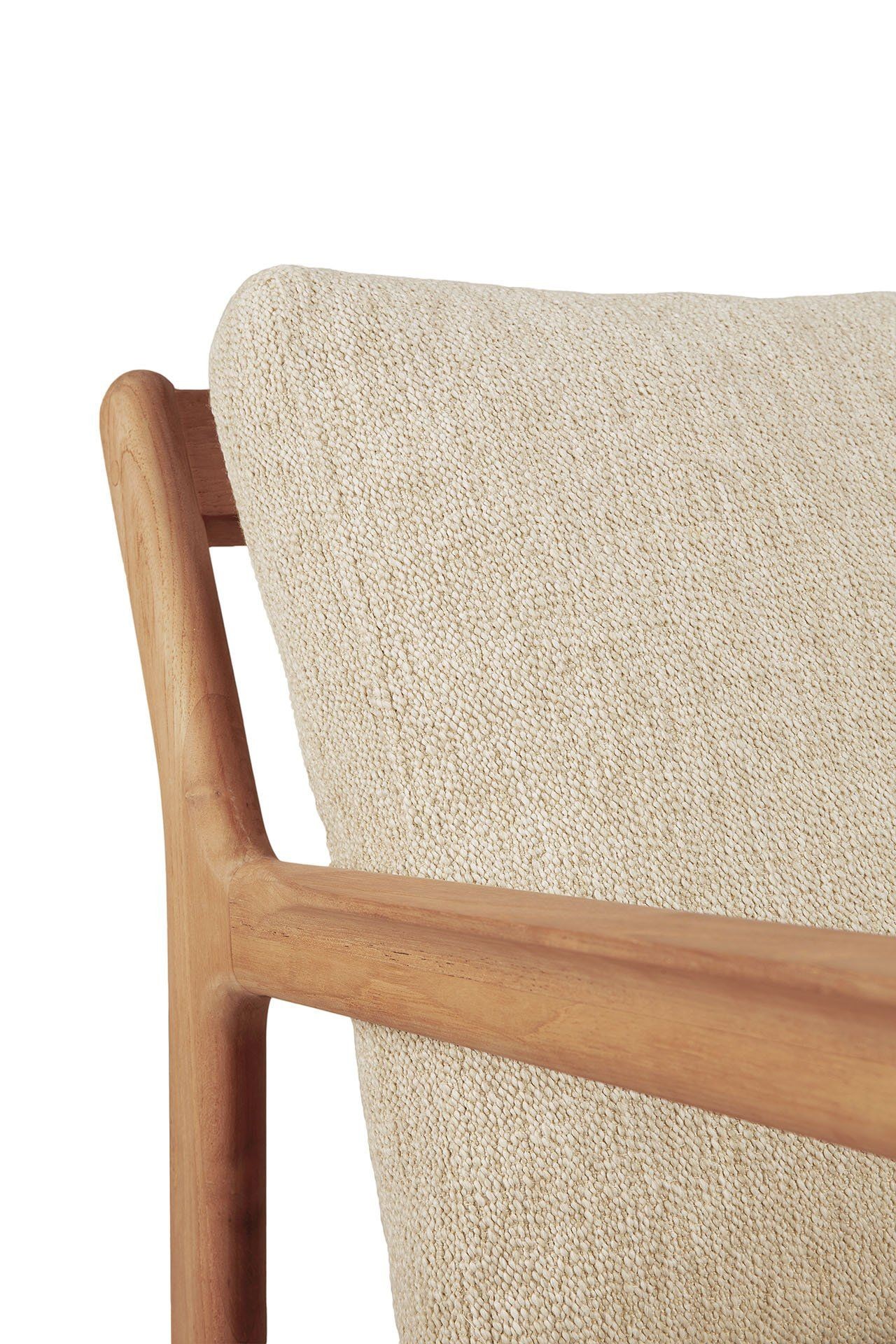 Ethnicraft Teak Jack Outdoor Lounge Chair - 76 cm - Natural--40